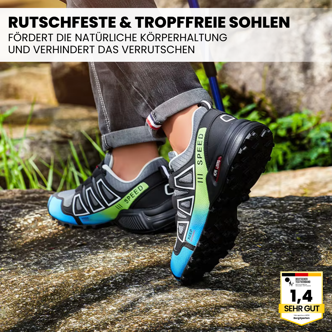 OrthoTrekking - Ergonomischer schmerzlindernder Trekking u.- Wanderschuh | Ergonomisches Design