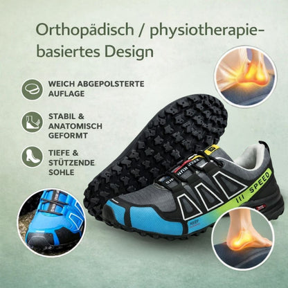 OrthoTrekking - Ergonomischer schmerzlindernder Trekking u.- Wanderschuh | Ergonomisches Design