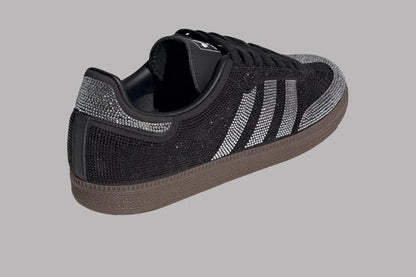 Samba OG Strass Noir & Argent