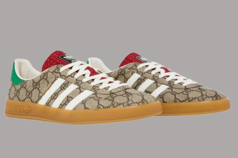 Gazelle Rétro – Monogramme G Beige, Édition Limitée