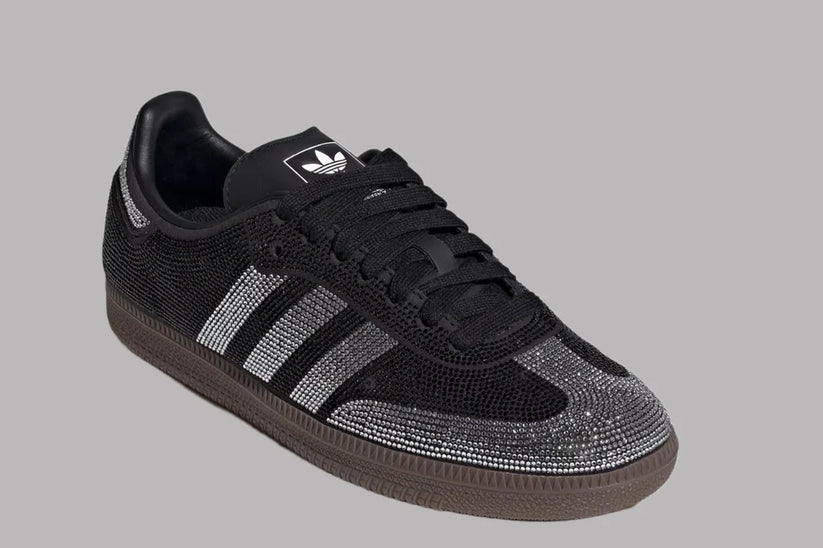 Samba OG Strass Noir & Argent