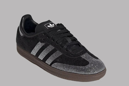 Samba OG Strass Noir & Argent