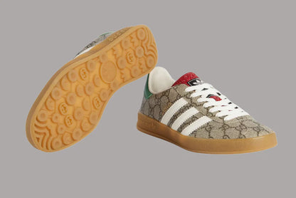 Gazelle Rétro – Monogramme G Beige, Édition Limitée