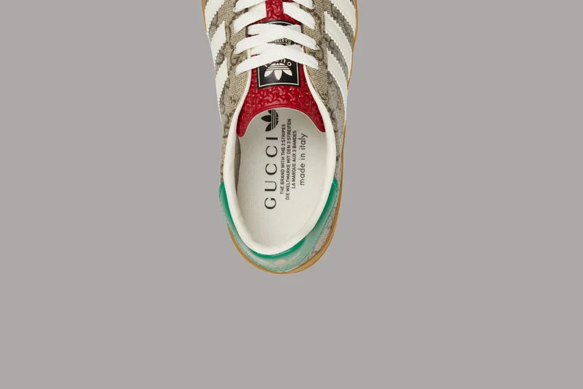 Gazelle Rétro – Monogramme G Beige, Édition Limitée